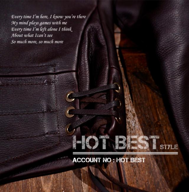 最高級 1.8mm カウハイド 復刻30年代スタイル メンズ 革ジャン シングルライダース レザージャケット 牛革