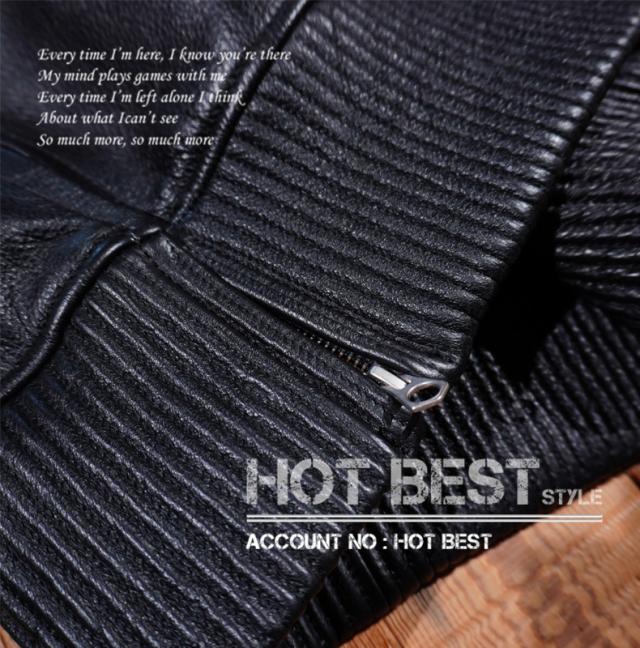 1.3mm カウハイド フーデッドパーカー レザージャケット ボマー ボンバー ライダース イタリアンレザー 牛革