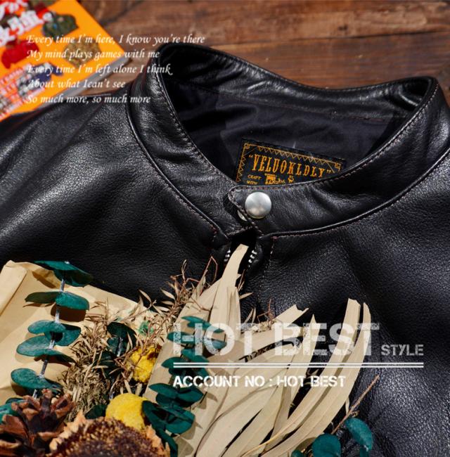 1.3mm カウハイド 50年代  J-100タイプ メンズ 革ジャン シングルライダース レザージャケット イタリアンレザー 牛革