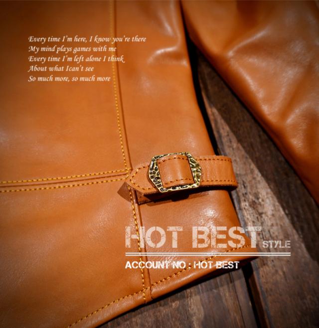 1.5mm ホースハイド 30年代スタイル シングルライダース メンズ 革ジャン レザージャケット トスカーナ植物鞣し革 馬革