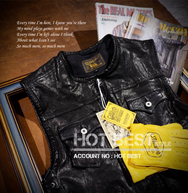 最高峰 1.1mm シープスキン 本革 メンズ レザーベスト 本革ベスト 皮ベスト ジレ レザージャケット ベジタブルタンニンなめし 羊革