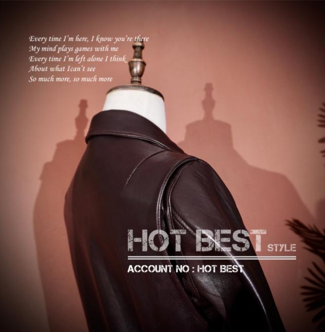 1.1mmシープスキン 復刻50年代スタイル M65 メンズ 革ジャン サファリジャケット イタリアンレザー 羊革 1.1mmシープスキン 復刻50年代スタイル M65 メンズ 革ジャン サファリ