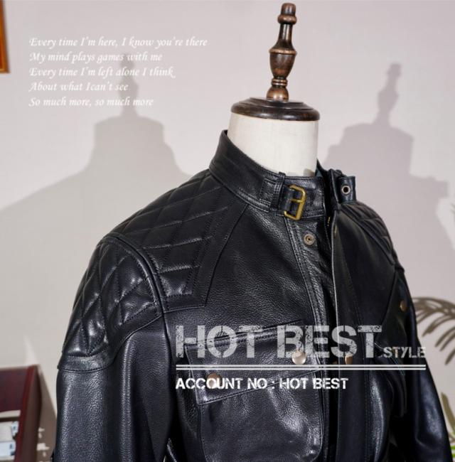 1.5mm カウハイド 復刻50年代スタイル メンズ 革ジャン サファリジャケット パテッド イタリアンレザー 牛革