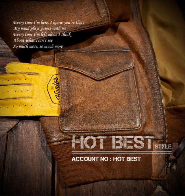 1.3mm カウハイド 復刻30年代 USAF TYPE A-2 メンズ 革ジャン フライトジャケット ヴィンテージ ウォッシュ加工 染料仕上げ 牛革