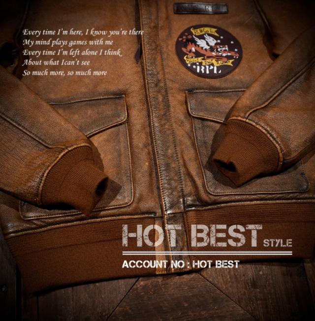 1.3mm カウハイド 復刻30年代 USAF TYPE A-2 メンズ 革ジャン フライトジャケット ヴィンテージ ウォッシュ加工 染料仕上げ 牛革