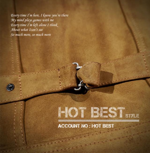 1.2mm カウスエード カウボーイタイプ レザージャケット COWBOY 1st ファースト Gジャン ライダース カウハイド 牛革