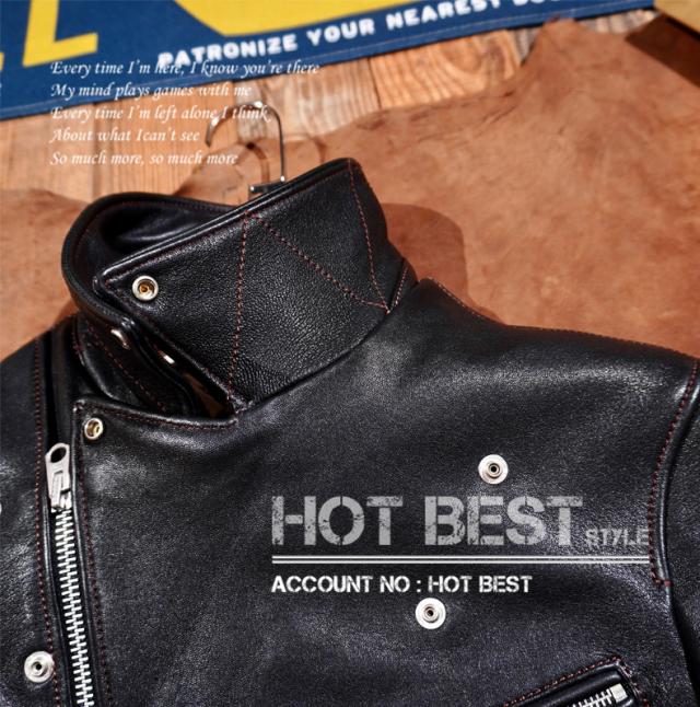 1.2mm シープスキン UKスタイル ダブルライダース メンズ 革ジャン レザージャケット ロンジャン タンニンなめし 羊革