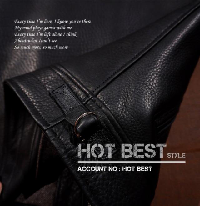 最高峰 2.0mm カウハイド 30年代 トラッカースタイル 1枚革 メンズ 革ジャン シングルライダース レザージャケット 牛革