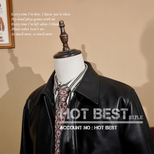 1.2mmカウハイド ミニマムスタイル メンズ 革ジャン シングル