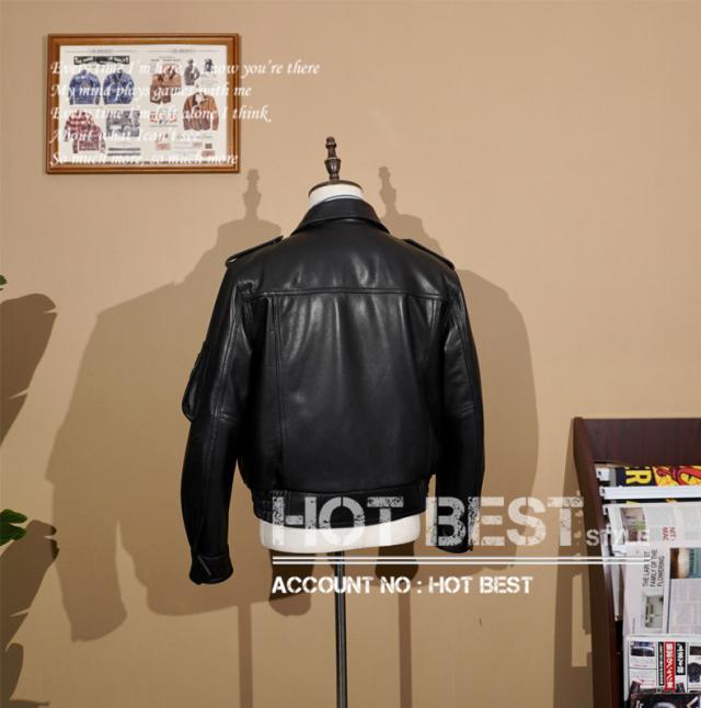 1.2mmカウハイド デザイナーズ メンズ 革ジャン シングルライダース