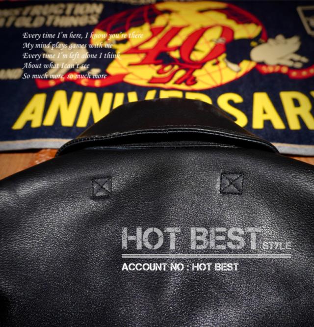 1.3mm 黒芯カウハイド メンズ 革ジャン 復刻40年代 USAF TYPE A-2 V. HILTS フライトジャケット WWII 1942 大脱走 オイルレザー 牛革