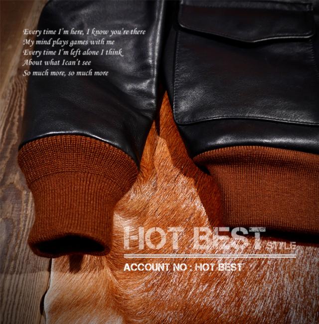 1.3mm 黒芯カウハイド メンズ 革ジャン 復刻40年代 USAF TYPE A-2 V. HILTS フライトジャケット WWII 1942 大脱走 オイルレザー 牛革