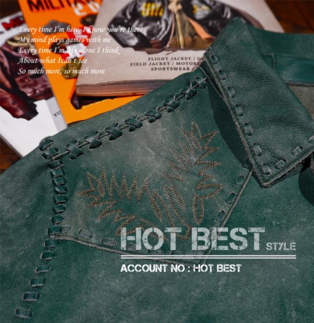 1.2mm カウハイド シャツタイプ メンズ 革ジャン 裏地なし ライダース レザージャケット カウハイド 牛革