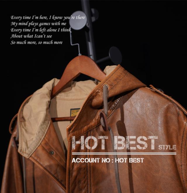 カウハイド USAF TYPE M51 ヴィンテージ加工 メンズ 革ジャン レザー