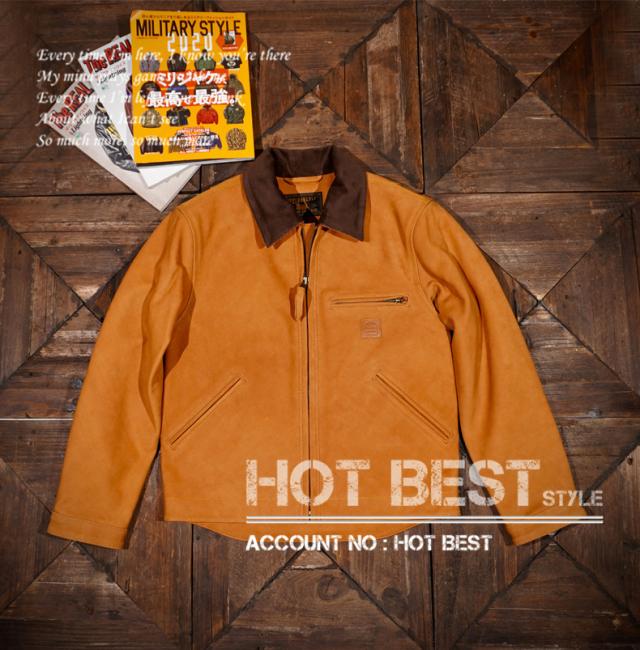 1.3mm カウスエード スタンダードスタイル メンズ 革ジャン シングルライダース イタリアンレザー 牛革