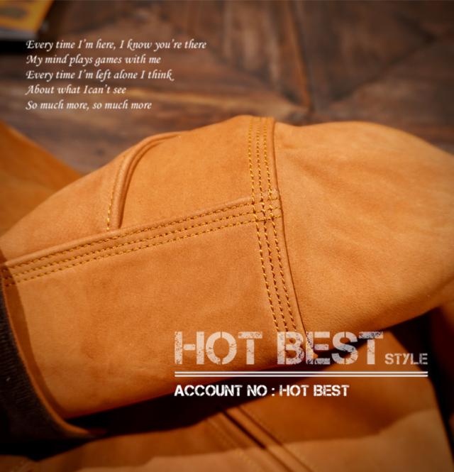 1.3mm カウスエード スタンダードスタイル メンズ 革ジャン シングルライダース イタリアンレザー 牛革