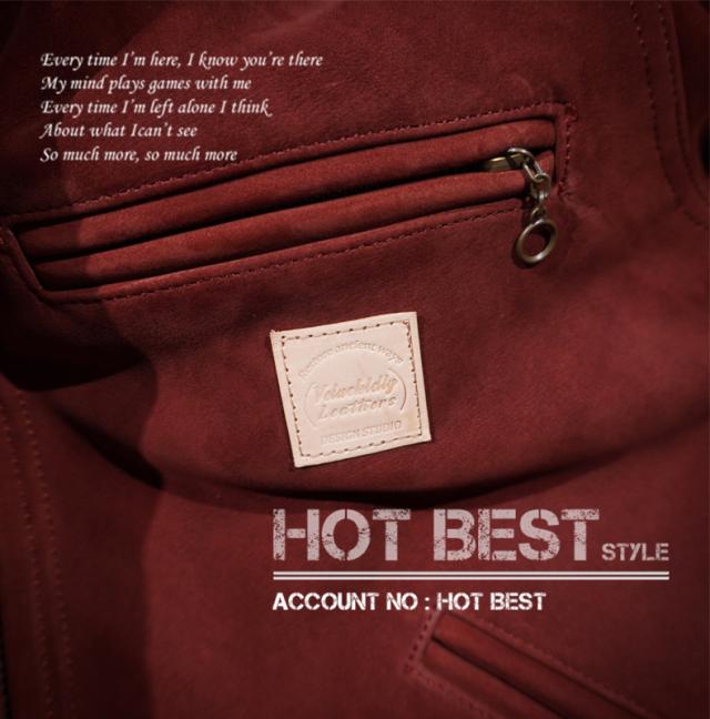 1.3mm カウスエード スタンダードスタイル メンズ 革ジャン シングルライダース イタリアンレザー 牛革