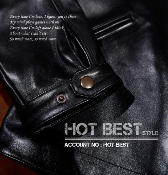 1.3mm カウハイド スタンダードスタイル メンズ 革ジャン シングルライダース イタリアンレザー 牛革