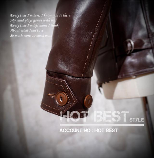 1.2mm ホースハイド 復刻20年代 A-1タイプ メンズ 革ジャン コサックジャケット ボンバー フライト スポーツ 植物鞣し 馬革