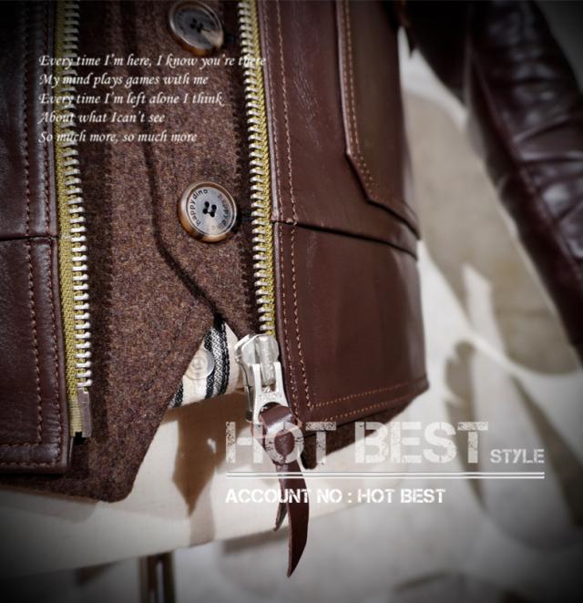 1.2mm ホースハイド 復刻20年代 A-1タイプ メンズ 革ジャン コサックジャケット ボンバー フライト スポーツ 植物鞣し 馬革