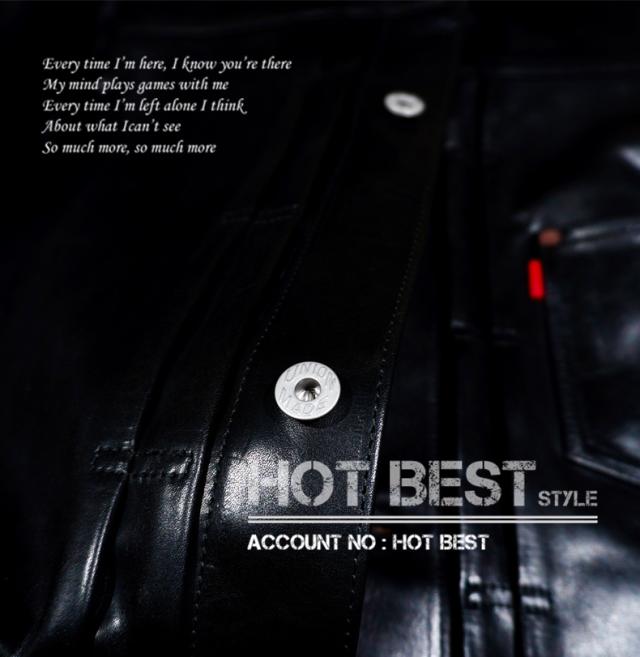 1.4mm ホースハイド ファーストタイプ Gジャンメンズ 革ジャン ライダース レザージャケット 506 1st Type タンニンなめし 馬革