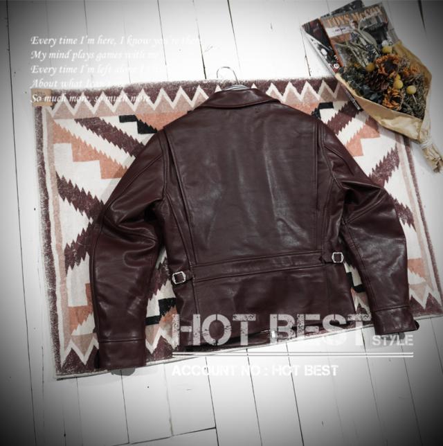 1.2mm カウハイド 30s ニュースマンコート メンズ 革ジャン レザージャケット カーコート ブレーキマン オイルワックスレザー 牛革