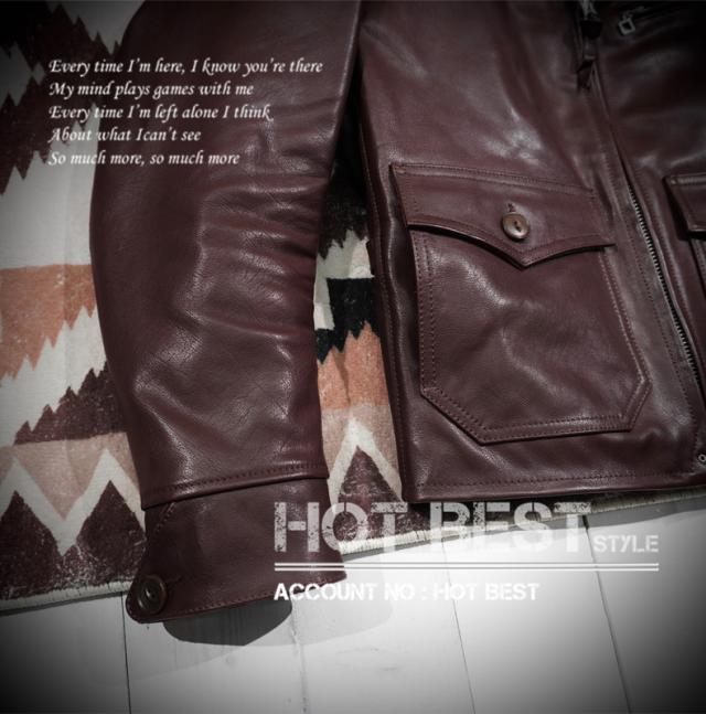 1.2mm カウハイド 30s ニュースマンコート メンズ 革ジャン レザージャケット カーコート ブレーキマン オイルワックスレザー 牛革