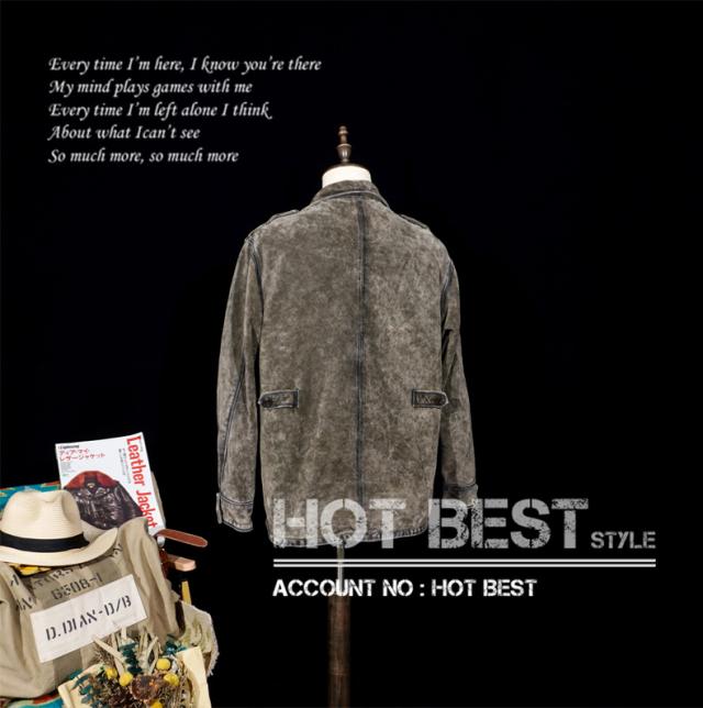 1.2mm カウスエード ヴィンテージ ミリタリー トロピカルコンバットユニフォーム（TCU）Type ライダース レザージャケット 牛革