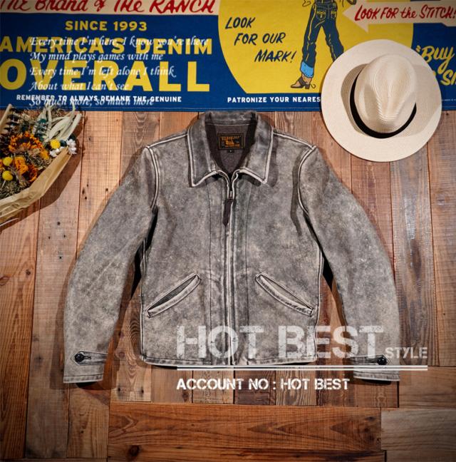 1.3mm カウハイド タイト ミニマムスタイル メンズ 革ジャン シングルライダース レザージャケット ヴィンテージ加工 牛革