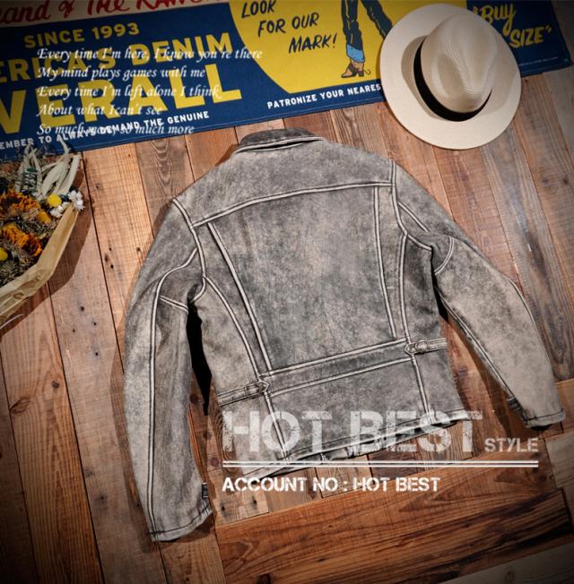 1.3mm カウハイド タイト ミニマムスタイル メンズ 革ジャン シングルライダース レザージャケット ヴィンテージ加工 牛革