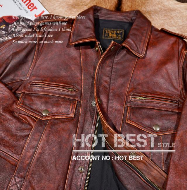 1.1mm カウハイド メンズ 革ジャン ヴィンテージ加工 デザイナーズ シングルライダース レザージャケット 牛革