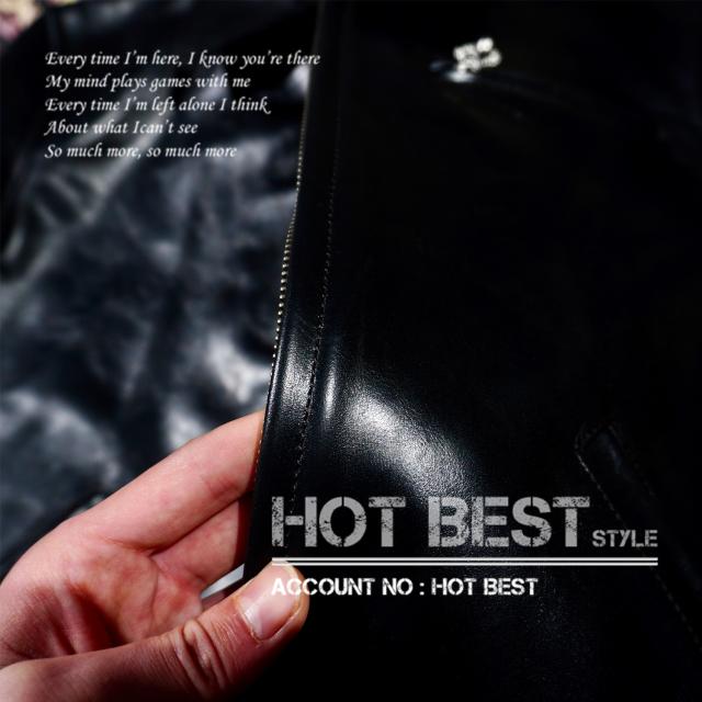 1.4mm 茶芯ホースハイド 30年代スタイル シングルライダース メンズ 革ジャン レザージャケット トスカーナ植物鞣し革 馬革