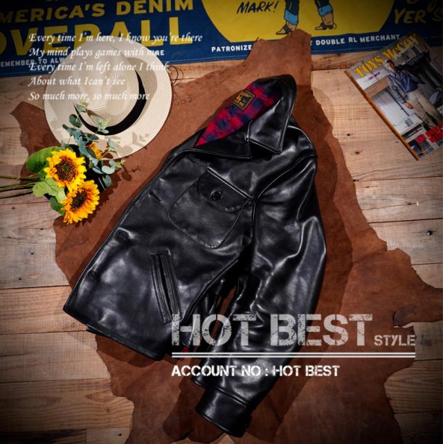 1.3mm カウハイド 復刻40年代 アビエイタースタイル メンズ 革ジャン レザージャケット イタリアンレザー 牛革