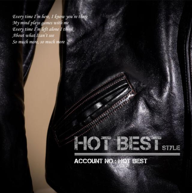 1.3mm 茶芯ホースハイド 復刻40年代 アビエイタースタイル メンズ 革ジャン レザージャケット イタリアンレザー 馬革