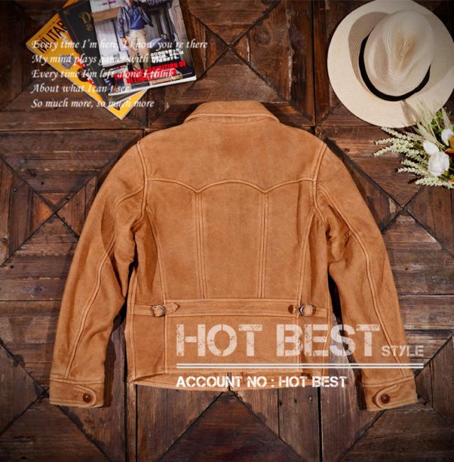 1.1mm シープスキン 復刻40年代 アビエイタースタイル 裏地なし レザージャケット ヴィンテージ加工 羊革