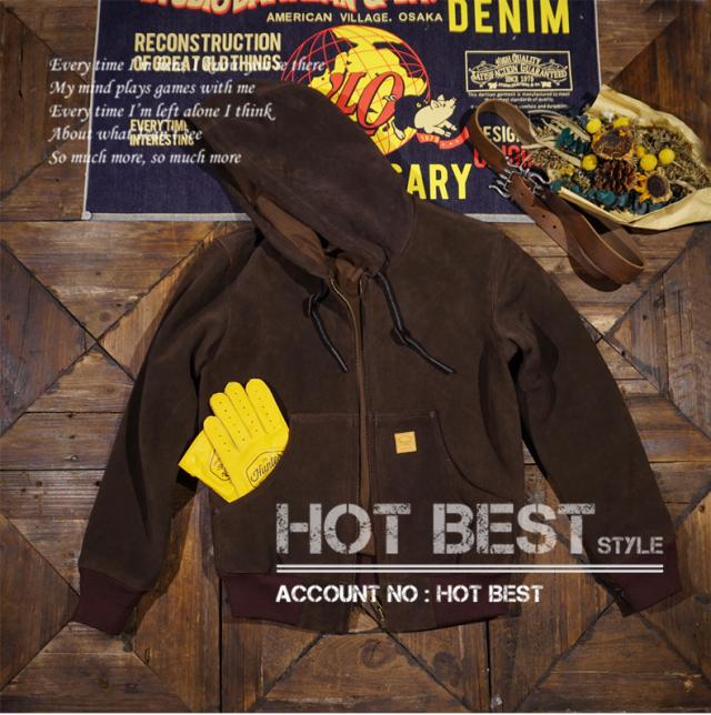 1.3mm カウスエード フーデッドパーカー レザージャケット メンズ 革ジャン ボマー ボンバー ライダース イタリアンレザー 牛革