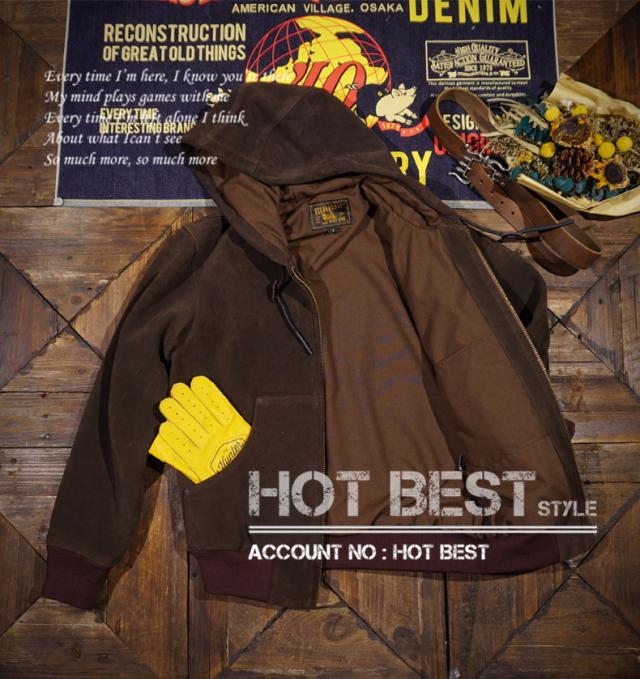 1.3mm カウスエード フーデッドパーカー レザージャケット メンズ 革ジャン ボマー ボンバー ライダース イタリアンレザー 牛革