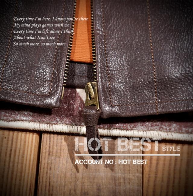 1.3mm カウハイド 復刻30年代 A-1タイプ アインシュタイン コサックジャケット メンズ 革ジャン タンニンなめし 牛革