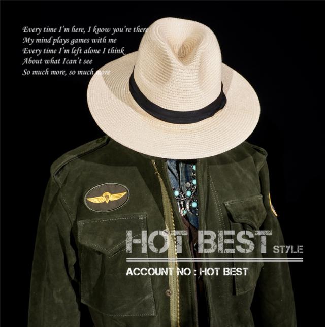 1.3mm カウスエード ヴィンテージ M65 Type ミリタリー メンズ 革ジャン ライダース レザージャケット 牛革