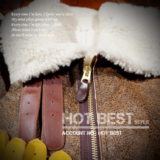 ホースハイド&シープスキン 復刻40年代 TYPE B-3 ムートンフライト