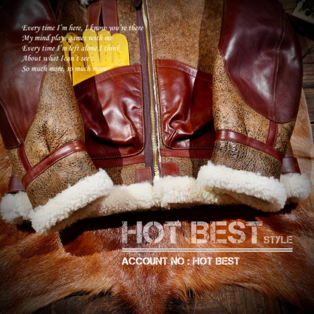 ホースハイド&シープスキン 復刻40年代 TYPE B-3 ムートンフライト