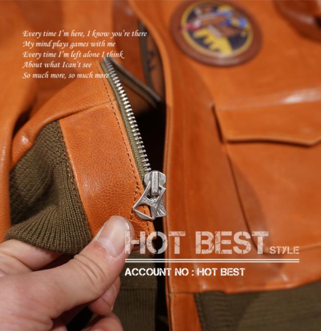 1.3mm カウハイド 復刻30年代 USAF TYPE A-2 フライトジャケット メンズ 革ジャン タンニンなめし 染料仕上げ オイルレザー 牛革