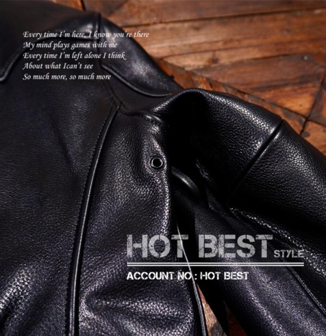 1.4mm カウハイド 30年代スタイル シングルライダース メンズ 革ジャン レザージャケット トスカーナ植物鞣し革 牛革