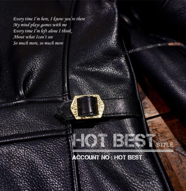 1.4mm カウハイド 30年代スタイル シングルライダース メンズ 革ジャン レザージャケット トスカーナ植物鞣し革 牛革