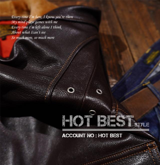 1.3mm カウハイド TYPE G-1 フライトジャケット メンズ 革ジャン ボマー ボンバー ムートン レザー 羊毛 牛革