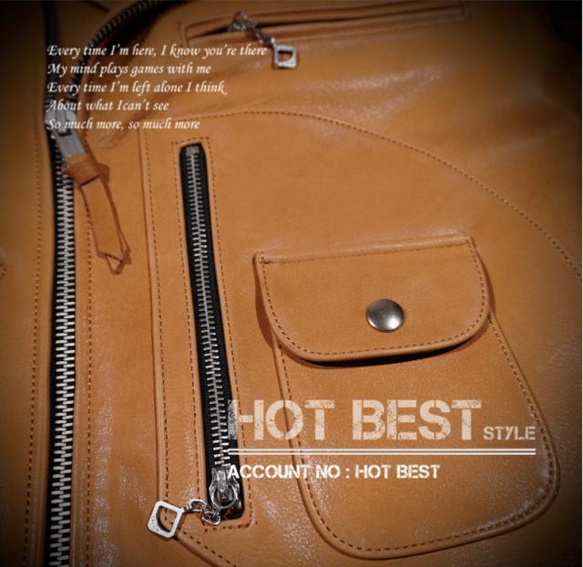 1.4mm ディアスキン 50年代 J-24タイプ ダブルライダース メンズ 革ジャン レザージャケット  染料仕上げ オイルワックスレザー 鹿革