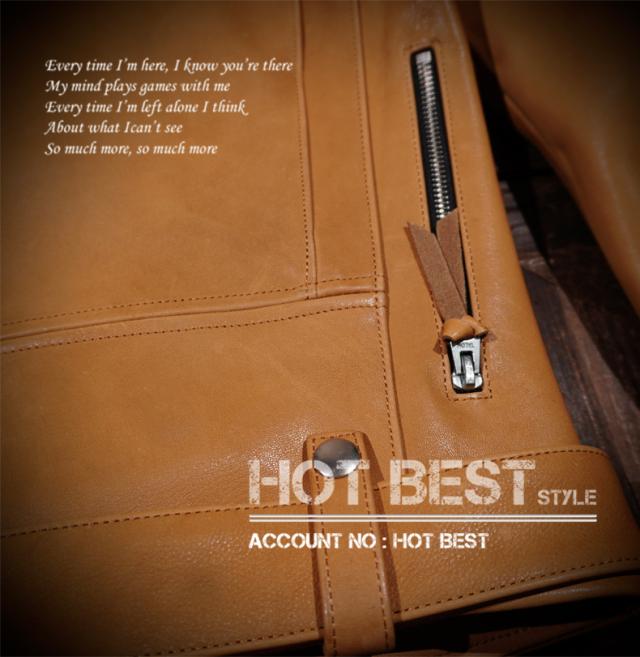 1.4mm ディアスキン 50年代 J-24タイプ ダブルライダース メンズ 革ジャン レザージャケット  染料仕上げ オイルワックスレザー 鹿革