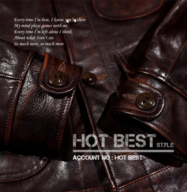 1.3mm 茶芯カウハイド 復刻20年代 A-1タイプ コサック スポーツジャケット ボマー ボンバー フライト イタリアンレザー 牛革