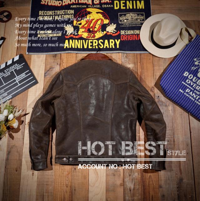 1.3mm カウハイド ファーストタイプ メンズ 革ジャン Gジャン ライダース レザージャケット ヴィンテージ加工 506 1st 牛革