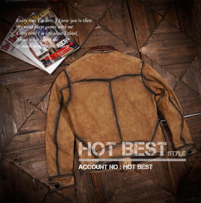 1.3mm カウハイド 復刻20年代 A-1タイプ ヴィンテージ加工 コサックスポーツジャケット ボマー ボンバー フライト イタリアンレザー 牛革